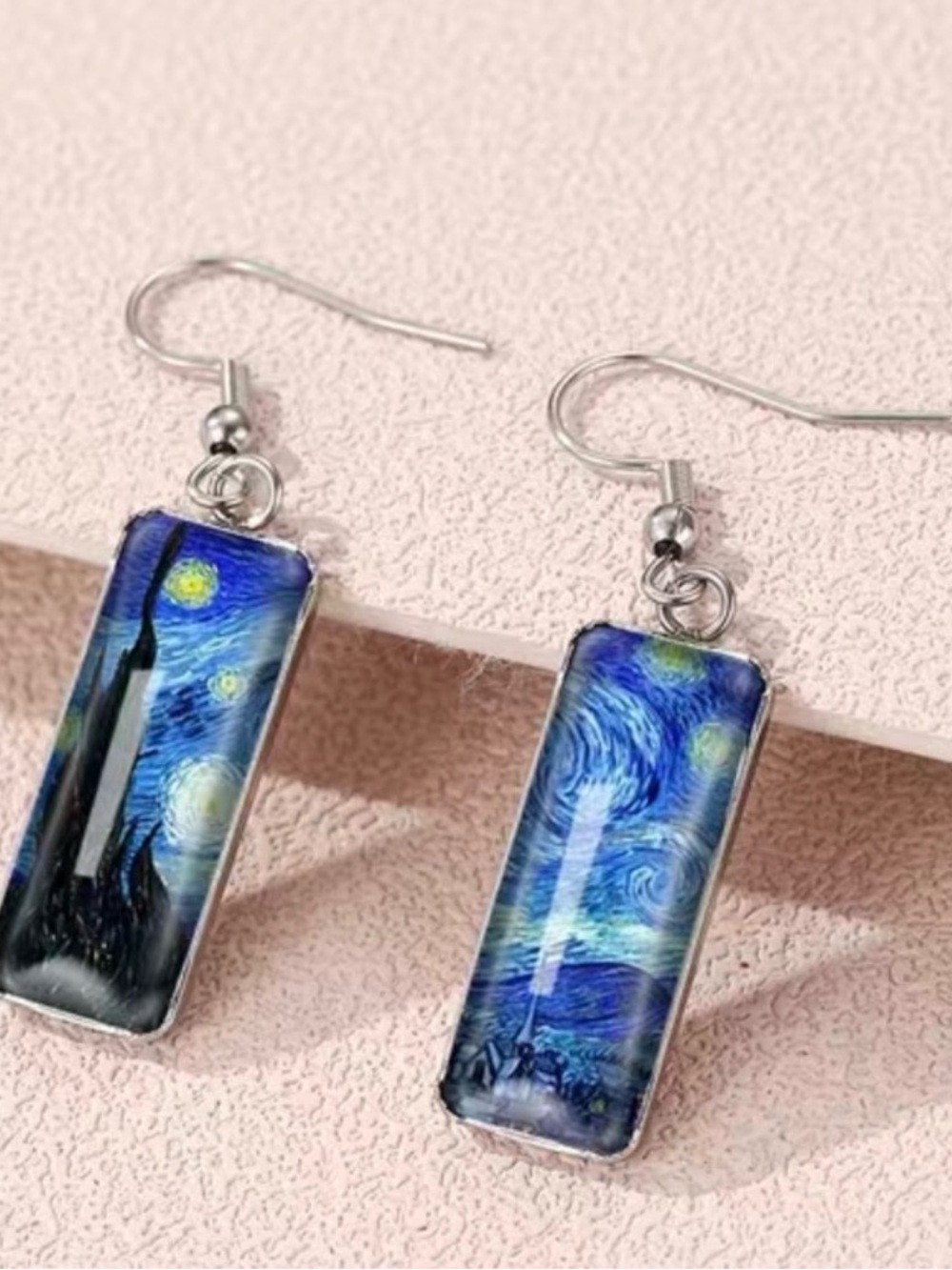 VAN GOGH PAINTING EARRINGS